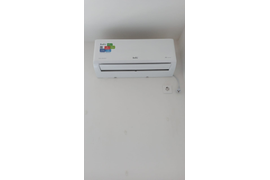 Установка кондиционеров в 2 этапа, закладка трассы