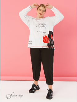 Silver String осень 2017: платья, блузы, туники, брюки, юбки, летние пальто больших размеров