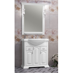 Мебель для ванной Opadiris Риспекто 80 белый матовый