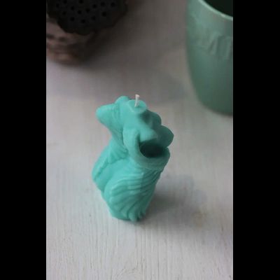 Свеча "Эльза" Бирюза