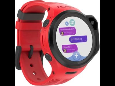Детские часы ELARI Kidphone 4GR M Красный