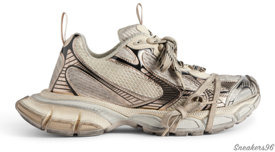 BALENCIAGA 3-XL WHITE/Beige/Polyurethane Женские  (36-40)