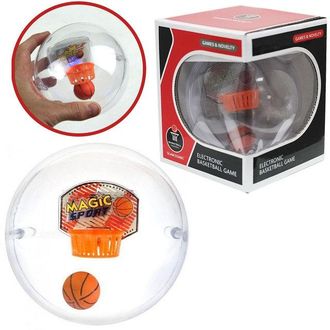 Игрушка антистресс Баскетбол в прозрачном шаре