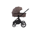 Коляска 2в1 Peppy Monaco 2025 Brownie (коричневый) рама черная