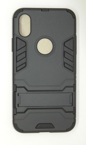 Защитная крышка iPhone X, противоударная черная