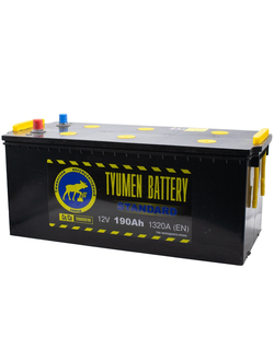 АКБ 6СТ-190 Тюмень STANDARD R+ под болт