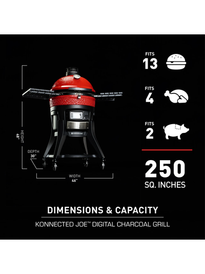 Керамический гриль Kamado Joe Konnected Joe