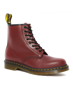 Ботинки Dr. Martens 1460 Smooth Hf бордовые