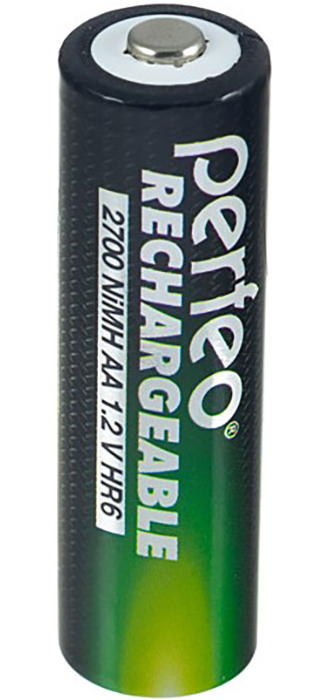 Батарейка аккумуляторная AA никель-металлогидридная Perfeo AA2700mAh/2BL 2шт