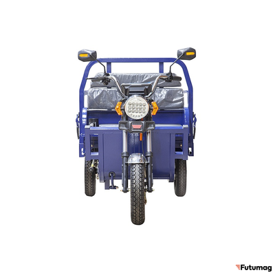 Грузовой электротрицикл Rutrike Партнёр 1500 48V1200W синий