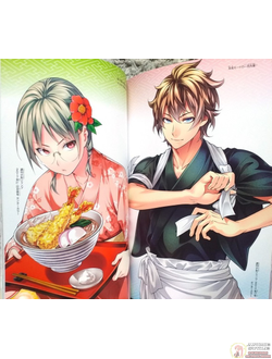 Оригинальный Арт Бук  Shokugeki no Soma - Last Fan Book (Повар-боец Сома)