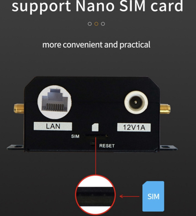 DE/H927EU Уличный 4G/3G роутер для систем видеонаблюдения, металлический корпус WiFi (b/g/n) до 150 Мбит/с (LAN*1)