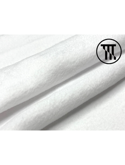 Флис, цв. Белый