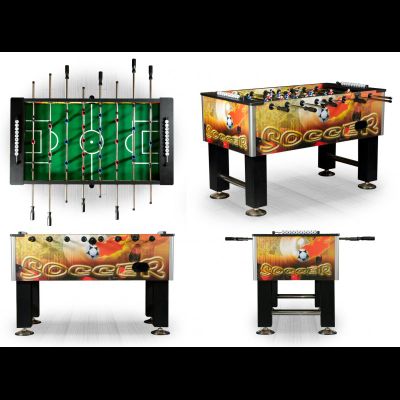 Настольный футбол (кикер) «Roma II» (140×76×87 см, цветной)
