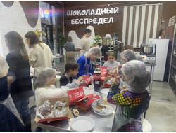 День рождения на шоколадной фабрике или групповой мастер-класс