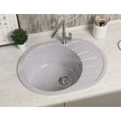 ЛЕК011 Мойка каменная Тейлор L10. Размер: 575*440*215