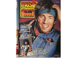 Musikexpress Sounds Magazine 1985 Bruce Springsteen Иностранные музыкальные журналы, Intpressshop