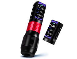 Беспроводная тату машинка Yilong F6 Stroke 3,5mm Red