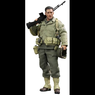 Рядовой Ричард Райбен ("Спасти рядового Райана") - КОЛЛЕКЦИОННАЯ ФИГУРКА 1/12 scale WWII US 2nd Ranger Battalion Series 4 – Private First Class Reiben (XA80012) - DID