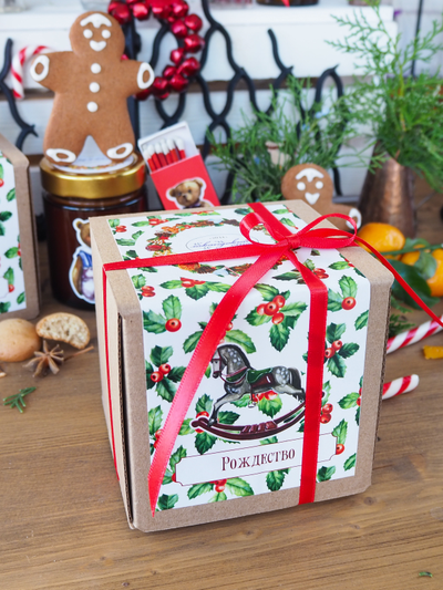 АРОМАТИЧЕСКАЯ СВЕЧА "РОЖДЕСТВО" 250 МЛ (10шт)