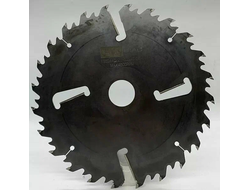 Пила дисковая Ø350 х 75 х3.8/2.5 z(24+24)+4  ironmac , от