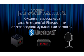 WiFi видеоняня с встроенной беспроводной колонкой купить на p2pWiFicam.ru