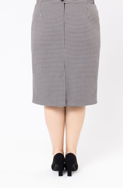 Юбка гусиные лапки 132748 50,52,54,56р