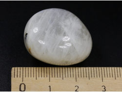 Лунный камень, Адуляр, галтовка, Индия (26*22*7 мм, 16 г) №26655