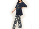 Женская пижама  Арт.  7725-2921 (цвет темно-синий)  Размеры 60-74