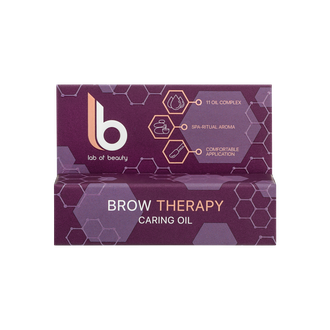 Натуральное терапевтическое масло для ухода за бровями BROW THERAPY LB