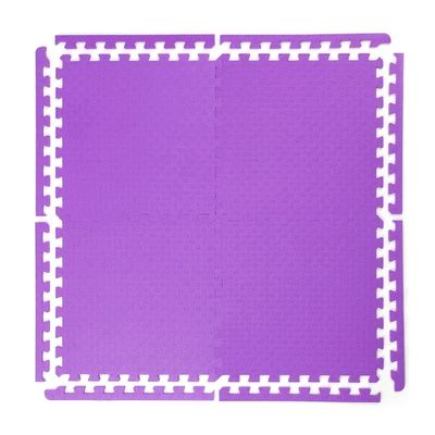 Будо-мат(мягкий пол спорт) 50х50 см. с креплением ласточкин хвост, с кромками, 1м2