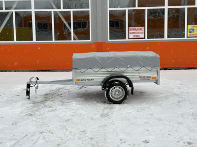 Прицеп «Спутник Expert» (2000х1300х480) увеличенный борт, оцинкованная рама, без подрамника ХИТ ПРОДАЖ!!!
