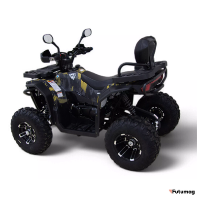 Бензиновый квадроцикл MOTAX GRIZLIK W200 LUX желтый