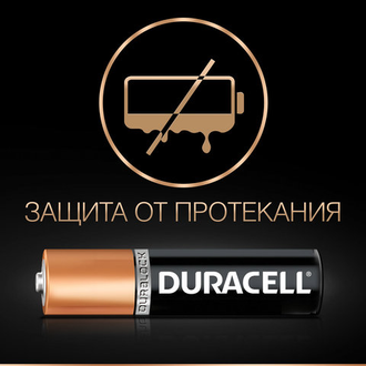 Батарейки DURACELL Basic, AAA (LR03, 24А), алкалиновые, КОМПЛЕКТ 2 шт., в блистере (отрывной блок), DRC-81528141