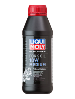 Масло для вилок и амортизаторов 10W (синтетическое) Liqui Moly Motorbike Fork Oil 10W Medium - 0,5 Л (1506/7599)