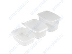 Контейнеры прямоугольные 138х102мм