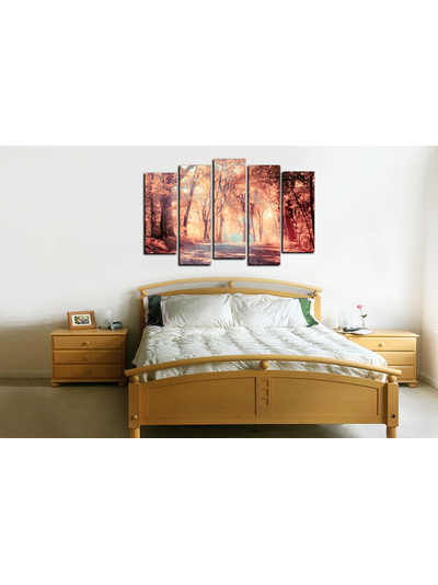 Модульная картина "Осенний день"