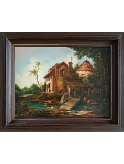 "Ферма" холст масло Павловский О.Р. 1997 год