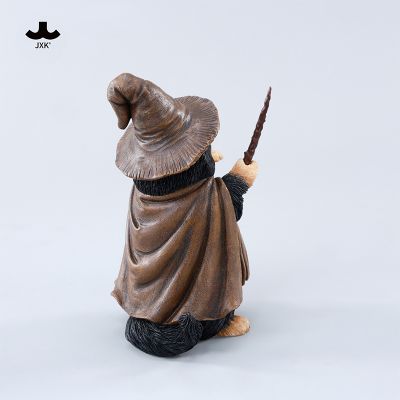 Песик-волшебник (черный) - Коллекционная фигурка 1/6 Wizard Dog (JXK-CS03D) - JXK