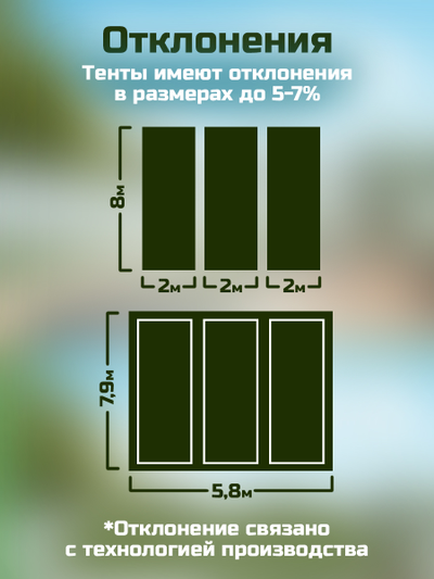Тент армированный 6×10 м 120 гр/м2 для теплиц, парников купить в Москве недорого с доставкой