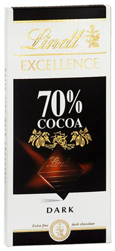Шоколад Линдт Экселленс горький 70% 100 г.