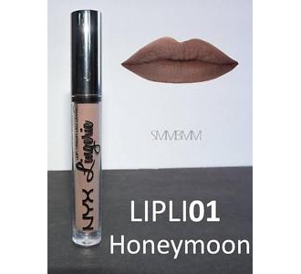 Жидкая матовая помада NYX Lip Lingerie 01 Honeymoon
