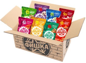 Разное - Сухарики Фишка ассорти 40г (45шт)
