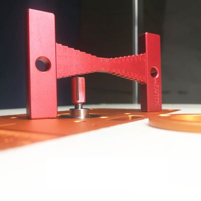 Шаблон для вылета фрезы/пильного диска (комплект из 2ух штук)