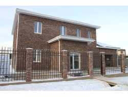 Кирпич ручной формовки демидовский узорный 250х120х65