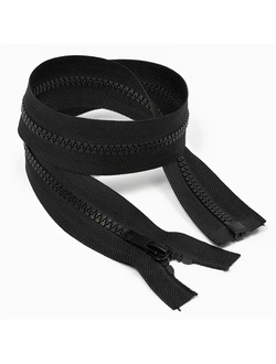 Молния трактор Т5 один бегунок 65 см, цвет темно серый