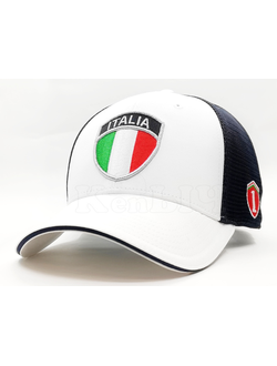 Бейсболка ITALIA №1 с сеткой сзади