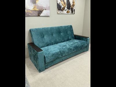 Диван книжка 1.4 с прошивкой ромб ткань 3 кат (З)