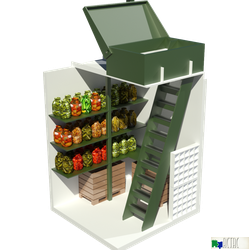 Погреб макет в разрезе Липецк