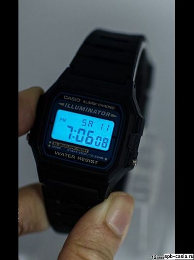 Часы Casio F-105W-1A